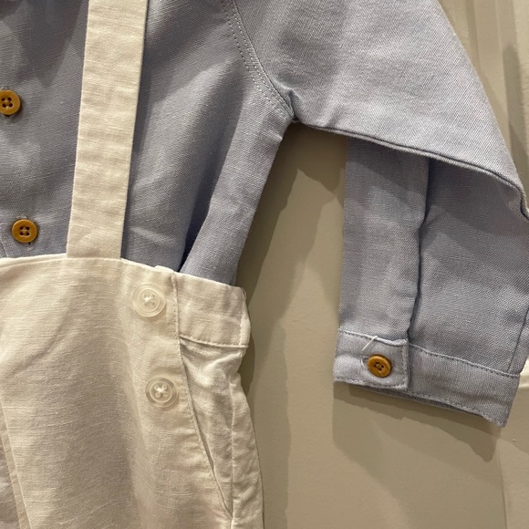 Shortall With Button Down Set - Picture 3 of 5